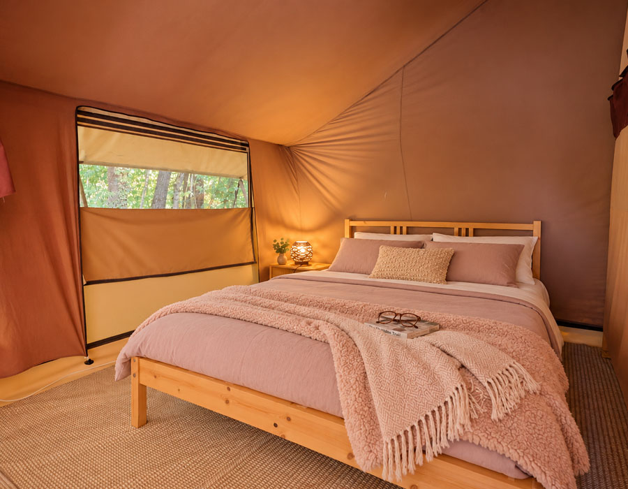 Chambre du Lodge Canopée