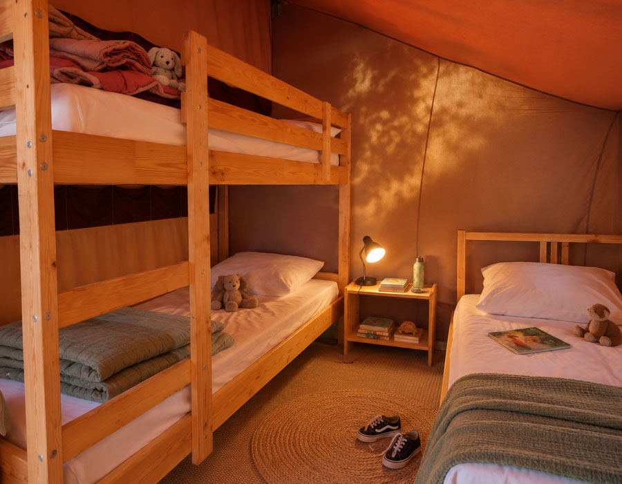 Détail de la décoration du Lodge Canopée