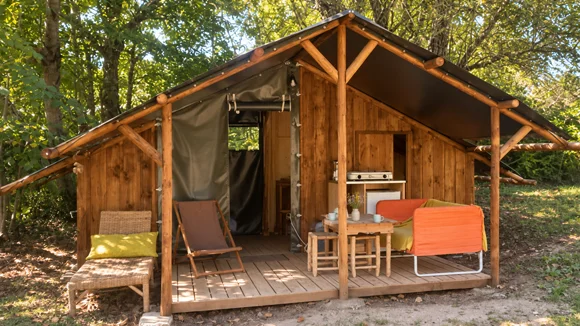 Cabane Cosy au camping Les Chamberts dans la Drôme