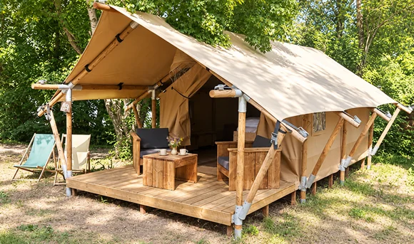Lodge Duo au camping Les Chamberts dans la Drôme